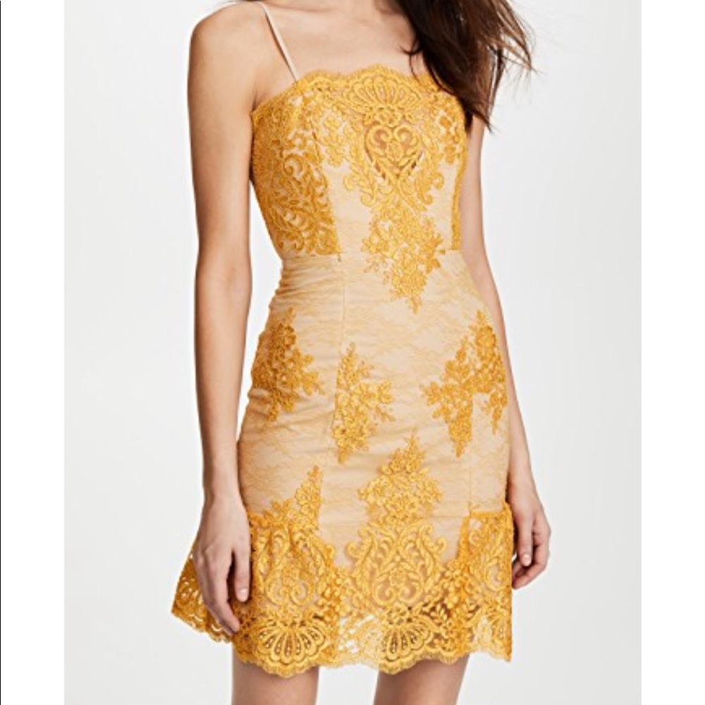 NWT Nicholas Octavia Lace Scallop Dress (Size 0)